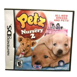 Petz Nursery 2 Nintendo DS 3DS (CIB w/manual) Tested
